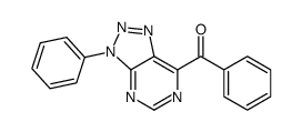 phenyl-(3-phenyltriazolo[4,5-d]pyrimidin-7-yl)methanone结构式