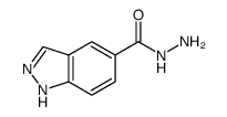 1H-indazole-5-carbohydrazide structure