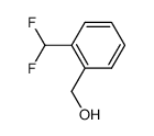 2-(二氟甲基)苯甲醇结构式