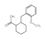 1-(2-METHOXY-BENZYL)-PIPERIDINE-2-CARBOXYLIC ACID structure
