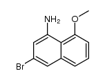 3-bromo-8-methoxy-[1]naphthylamine Structure