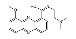 N-[2-(dimethylamino)ethyl]-9-methoxyphenazine-1-carboxamide结构式