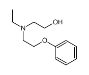 2-[ethyl(2-phenoxyethyl)amino]ethanol结构式