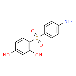 4-[(4-Aminophenyl)sulfonyl]-1,3-benzenediol结构式