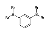 dibromo-(3-dibromoboranylphenyl)borane Structure