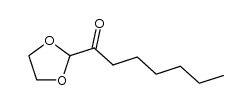 1-[1,3]dioxolan-2-yl-heptan-1-one Structure