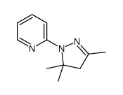 2-(3,5,5-trimethyl-4H-pyrazol-1-yl)pyridine结构式