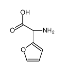 (2R)-2-amino-2-(furan-2-yl)acetic acid结构式