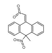 9-methyl-9-nitro-10-nitromethylene-9,10-dihydroanthracene Structure