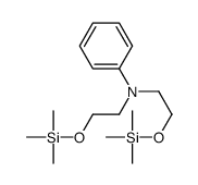 N,N-bis(2-trimethylsilyloxyethyl)aniline结构式
