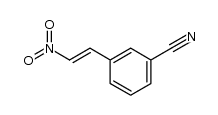 3-[(E)-2-nitroethenyl]benzonitrile Structure