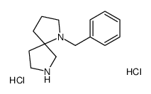 1-苄基-1,7-二氮杂-螺[4.4]壬烷二盐酸盐结构式