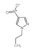 4-Nitro-1-propyl-1H-pyrazole Structure