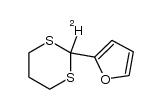 2-[2H]-2-(2-furyl)-1,3-dithiane Structure