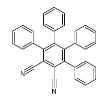 3,4,5,6-tetraphenylbenzene-1,2-dicarbonitrile Structure