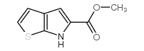 乙基-6H-噻吩并[2,3-B]吡咯-5-羧酸结构式
