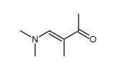 4-dimethylamino-3-methyl-but-3-en-2-one结构式
