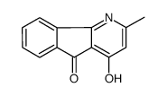 2-methyl-1H-indeno[1,2-b]pyridine-4,5-dione结构式