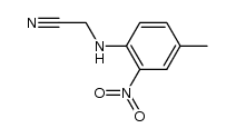 N-cyanomethyl-4-methyl-2-nitroaniline结构式