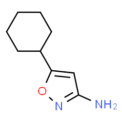 3-Isoxazolamine,5-cyclohexyl-(9CI) structure