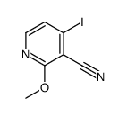 4-iodo-2-methoxynicotinonitrile(SALTDATA: FREE) Structure