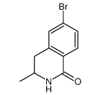 6-Bromo-3-methyl-3,4-dihydroisoquinolin-1(2H)-one structure