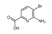 6-Amino-5-bromopicolinic acid结构式