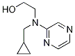 2-(Cyclopropyl-pyrazin-2-ylMethyl-aMino)-ethanol结构式