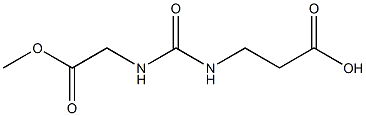 3-(3-(2-Methoxy-2-oxoethyl)ureido)propanoic acid picture