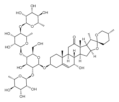 ypsilandroside J结构式