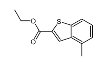 ETHYL 4-METHYLBENZO[B]THIOPHENE-2-CARBOXYLATE Structure