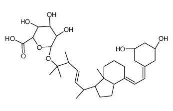 Paricalcitol 25-β-D-Glucuronide structure