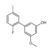 3-(2-fluoro-5-methylphenyl)-5-methoxyphenol结构式