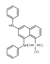 6,8-dianilinonaphthalene-1-sulfonic acid Structure