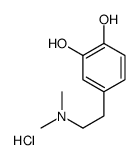 4-[2-(dimethylamino)ethyl]benzene-1,2-diol,hydrochloride Structure