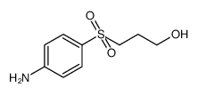 3-((4-氨基苯基)磺酰)丙烷-1-醇结构式