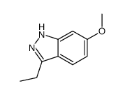 3-ethyl-6-methoxy-1H-indazole结构式