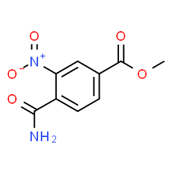 Methyl 4-carbamoyl-3-nitrobenzoate Structure