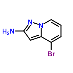 4-bromopyrazolo[1,5-a]pyridin-2-amine structure