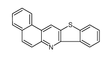 Benzo[f][1]benzothieno[3,2-b]quinoline结构式