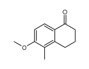 6-Methoxy-5-methyl-3,4-dihydro-2H-naphthalen-1-one Structure