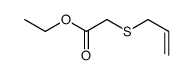 ethyl 2-prop-2-enylsulfanylacetate Structure