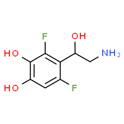 1,2-Benzenediol, 4-(2-amino-1-hydroxyethyl)-3,5-difluoro- (9CI) picture