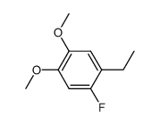 1-Ethyl-2-fluoro-4,5-dimethoxy-benzene Structure