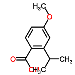 2-Isopropyl-4-methoxybenzoic acid structure