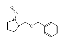 (2S)-1-nitroso-2-(phenylmethoxymethyl)pyrrolidine结构式