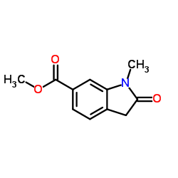 Methyl 1-methyl-2-oxo-6-indolinecarboxylate picture