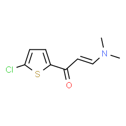 1-(5-CHLORO-2-THIENYL)-3-(DIMETHYLAMINO)-2-PROPEN-1-ONE structure