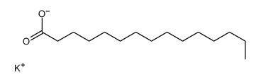 potassium,pentadecanoate结构式