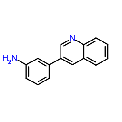 3-(3-Quinolinyl)aniline Structure